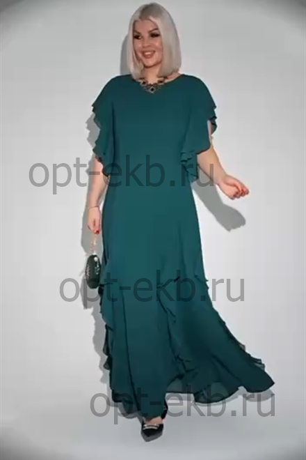 Платье-волан 